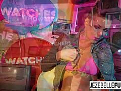 Джезебель и Лейас - обнаженные лесбиянки, которые занимаются чувственным лесбийским сексом