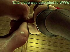 Cute MILF with Big Tits Gets Fucked in 3D Porn Video