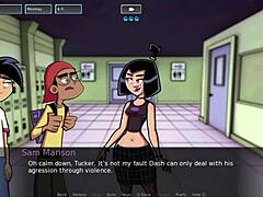 Mamá madura con tetas grandes en Danny Phantom