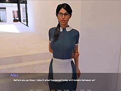 成熟的妈妈在3D游戏中被警察肛交