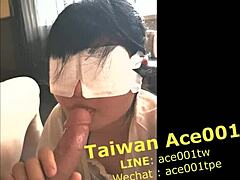 Taiwanesisk MILF med stora bröst och stor rumpa spelar in en sprutande orgasm