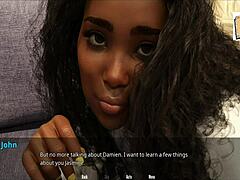 Sugen milf Jasmines leende fängslar i hemmagjord 3D-video