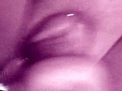 Big-titted MILF gets cummed on in homemade video