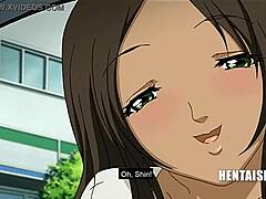 Assuntos extraconjugais de mulheres maduras japonesas retratados em Hentai animado