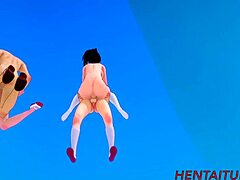 Bakugou Katsuki dan Todoroki Shoto Bergabung dalam Animasi Hentai 3D yang Liar