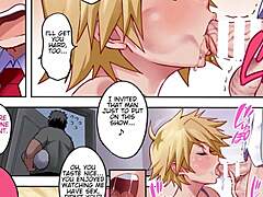 La mamma di Bakugos seduce il figlio in una scena Hentai calda