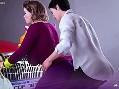 Apocalust 22: Ibu tiri dengan payudara besar dientot di pantat saat terjebak di garasi - Permainan Hentai