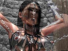 En samling af BDSM- og bondage-tegneserier med modne karakterer og 3D-animationer