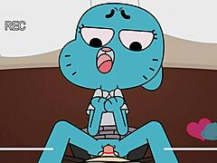 Cartoon porn star Nicole Watterson gets pounded hard in the amazing world of gumball