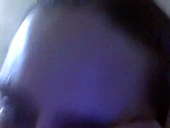 Big-titted amateur gives an incredible blowjob and receives a facial