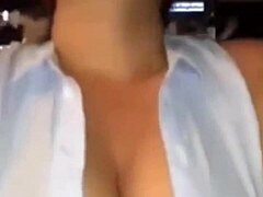 Mexican MILF with big tits rides her husband's goat