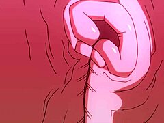 Kai, o adolescentă din desene animate, își umple fundul cu spermă în paradisul Kamel